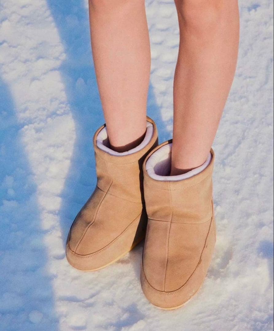 THE SHISHIKUI MOON BOOTS / ベージュ