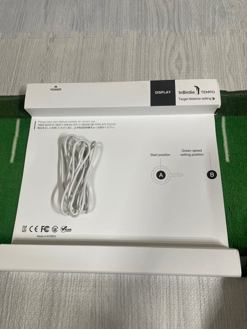 InBirdie TEMPO デジタルパッティング練習機ゴルフ練習器具