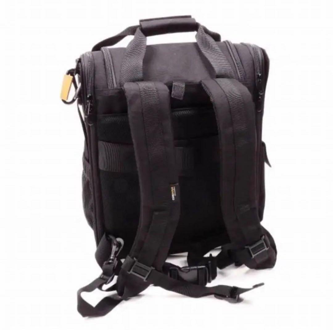 アドラブルペッツ 犬用キャリーリュック CORDURA 黒 自転車OK