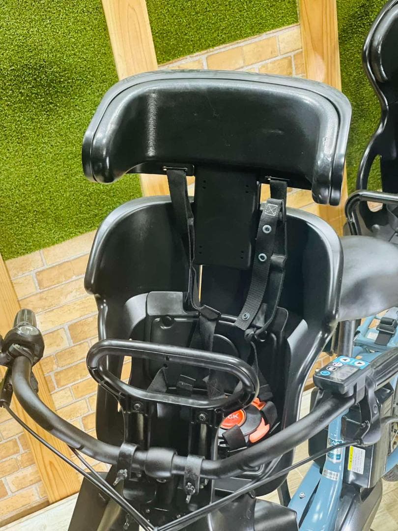 愛知静岡配送　ヤマハ最高級バビー 大容量 子供乗せ電動アシスト自転車 H1156