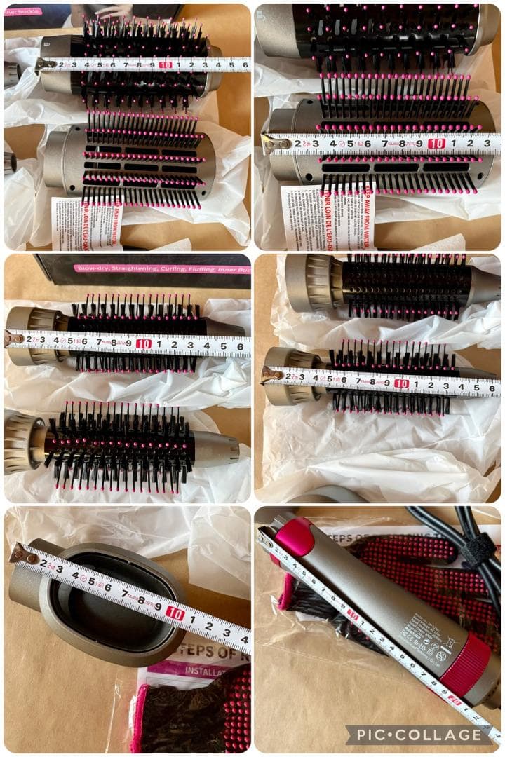 【在庫売り尽くし☆大特価】ヘアドライヤー＆多機能ホットヘアブラシ 豪華2点セット