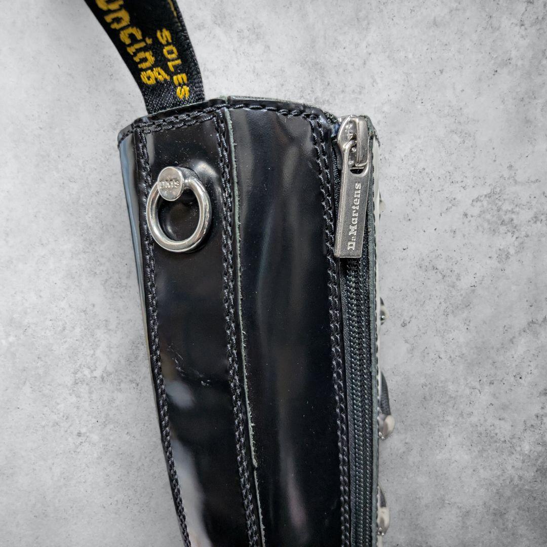 極美品 ドクターマーチン 1B60 LTT MAX UK4 ロングブーツ 厚底