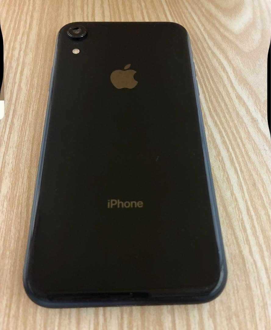 iPhone XR 128GB 背面カメラ不良 レンズ割れあり バッテリー85%