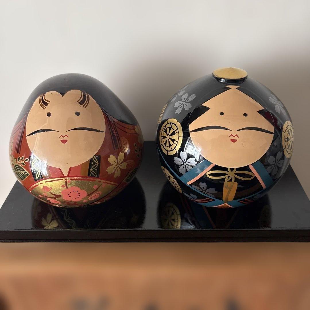 大内人形「木製お雛様」特大