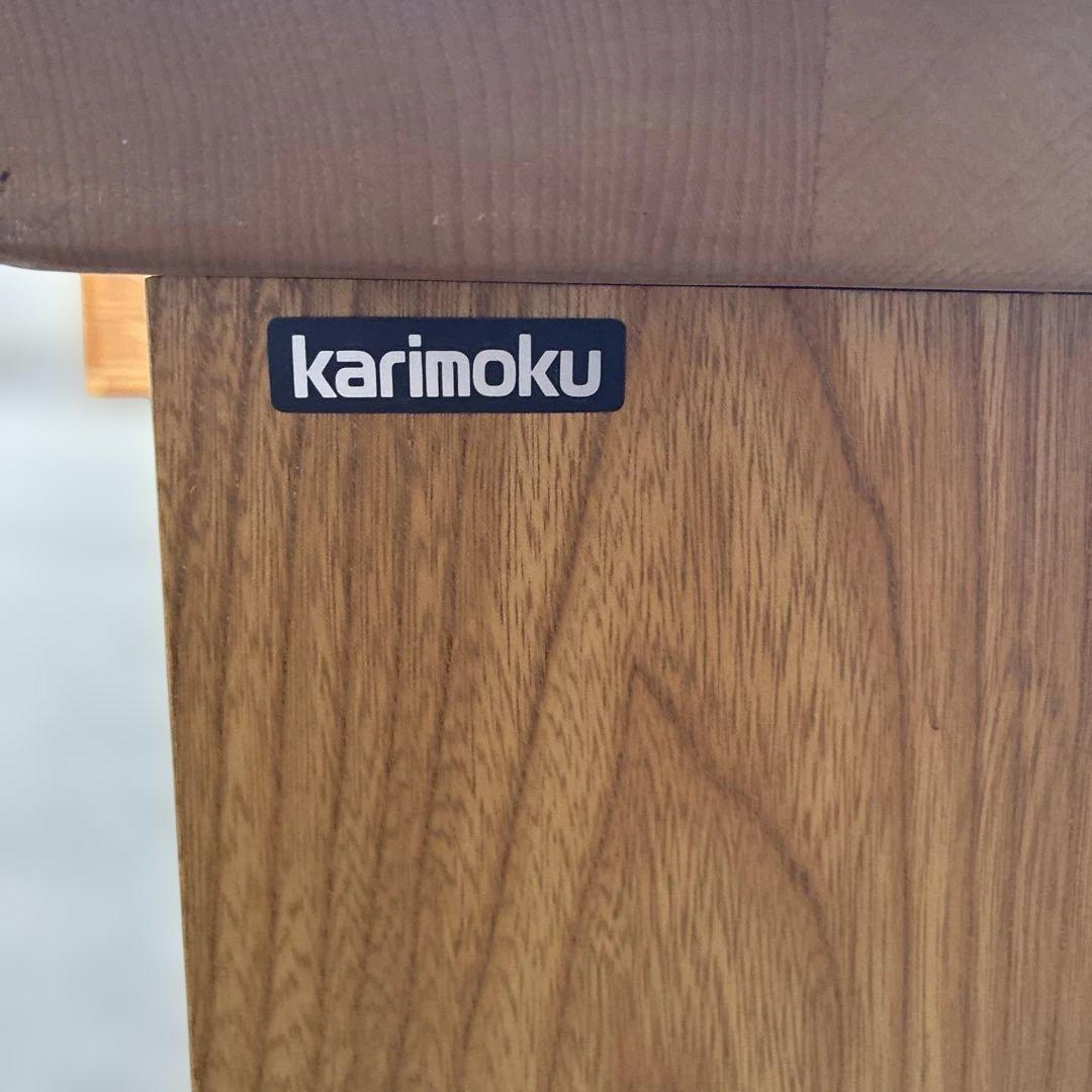 karimoku カリモク ローテーブル 座卓 天然木 変形デザイン【加工あり】
