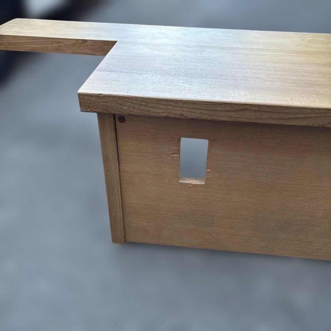 karimoku カリモク ローテーブル 座卓 天然木 変形デザイン【加工あり】