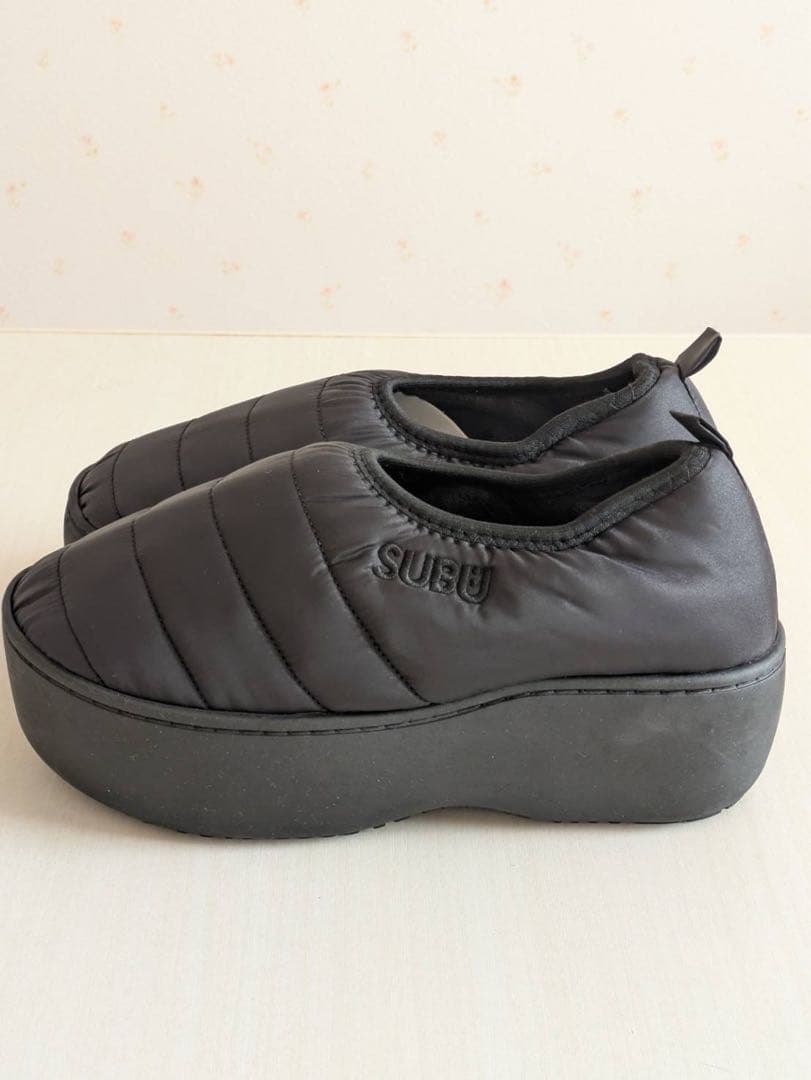 SUBU VAMP PLATFORM ブラック 0サイズ
