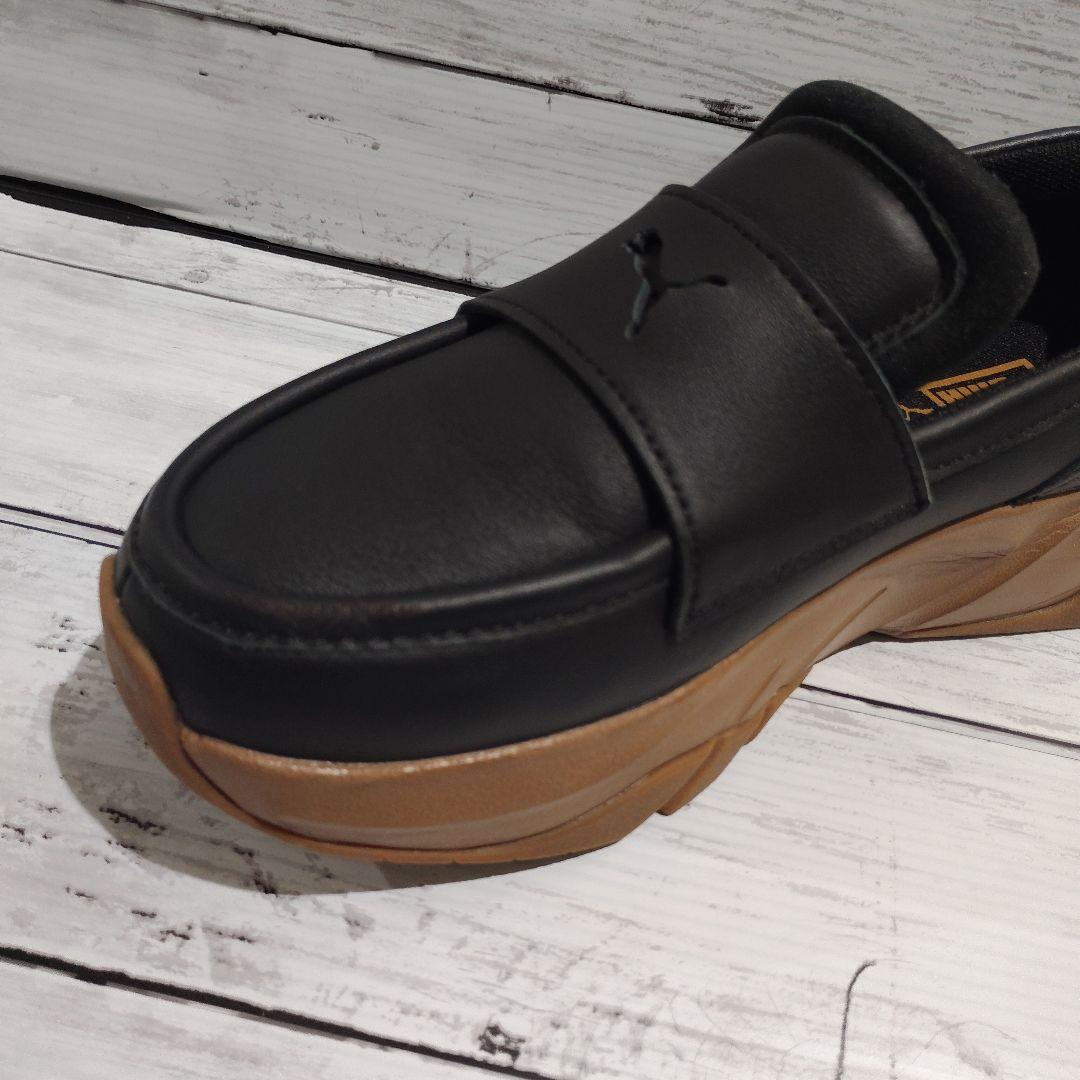 新品級✨PUMA LOAFYR WNS プーマ　ローファー　ブラック 23cm