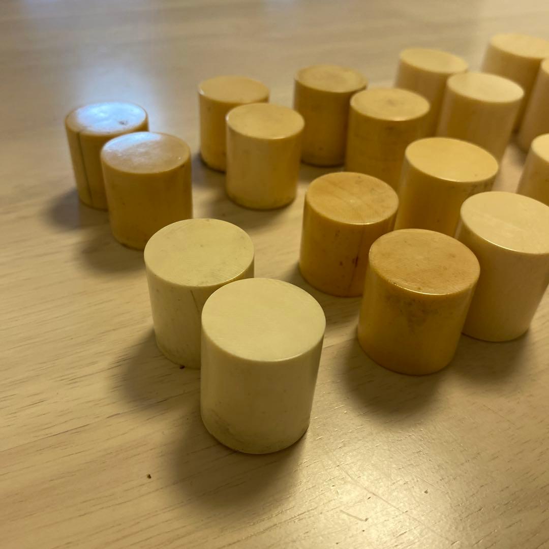 軸先　根付け材　掛け軸用　11個セット(22個) 588g