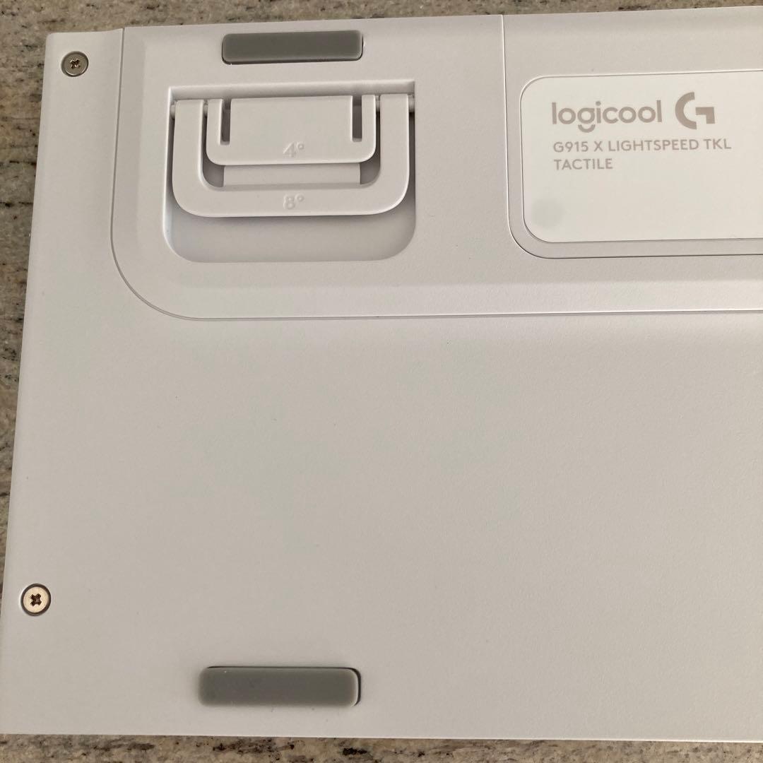 G915X LIGHTSPEED TKL ホワイト 日本語配列 キーボード本体