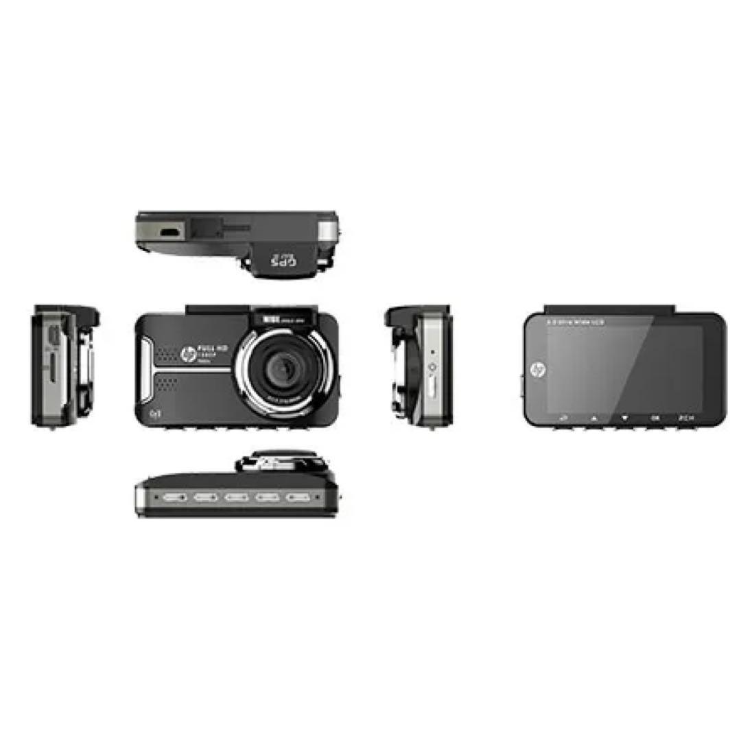 ⭐前後カメラ⭐ ドライブレコーダー フロント リア ヒューレットパッカード