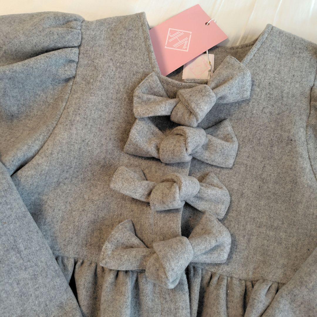 JNHearts♡ジェイエヌハーツ 未使用タグ付き リボンコート