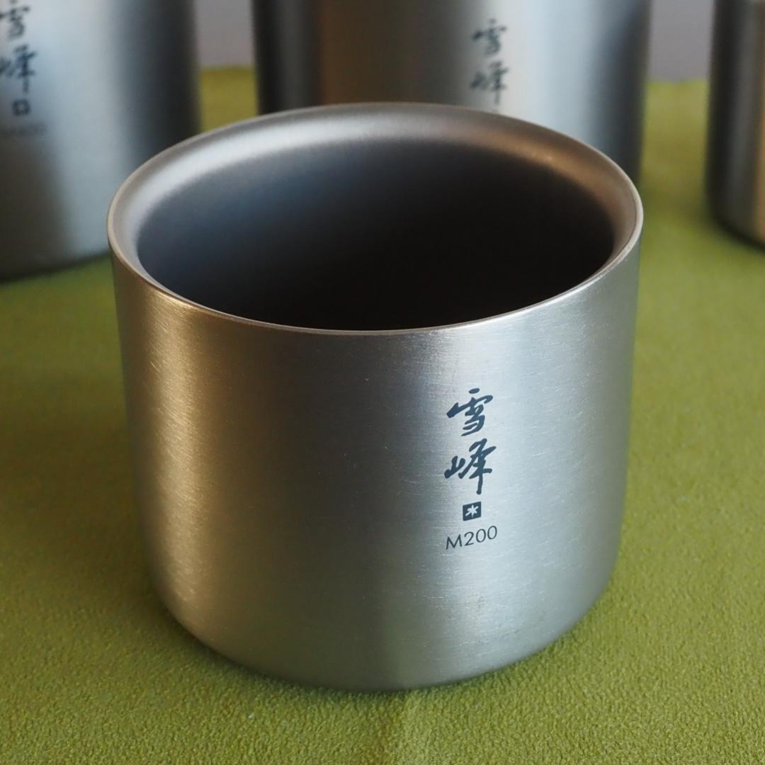 ★スノーピーク スタッキングマグ 雪峰 Mシリーズ ４種セット