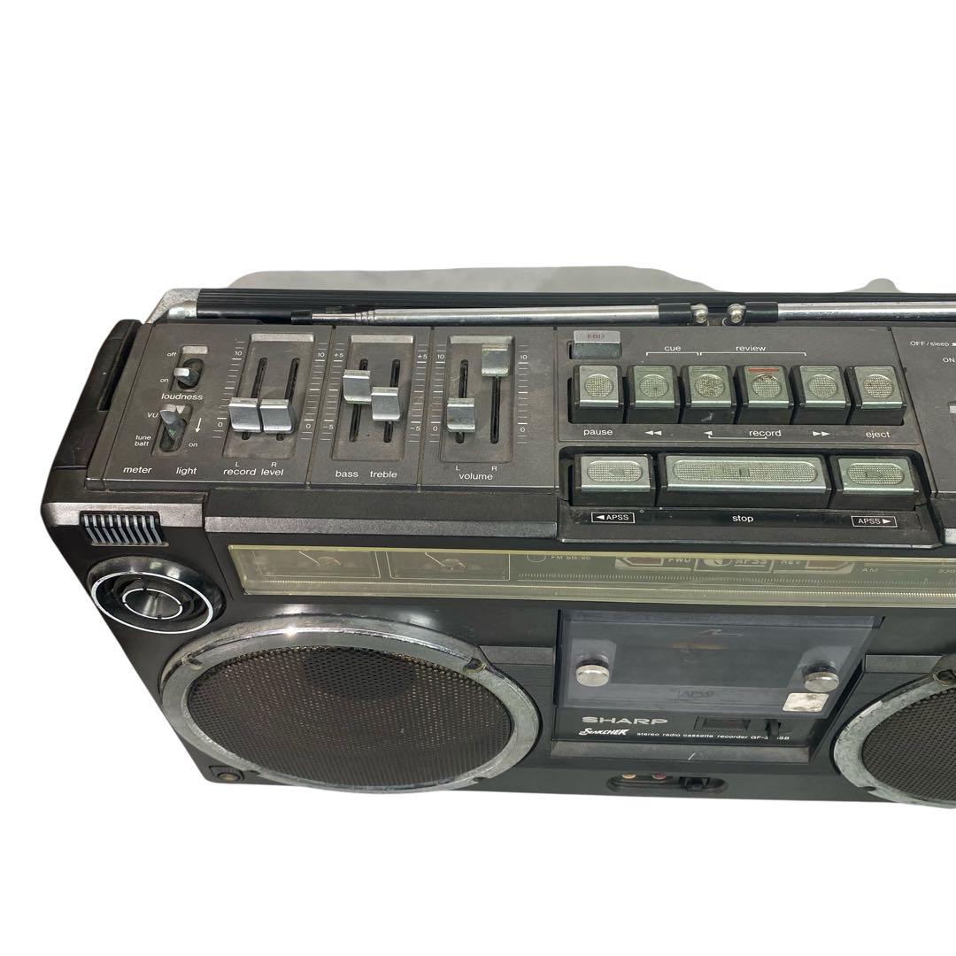 SHARP ラジカセ GF-303SB ジャンク