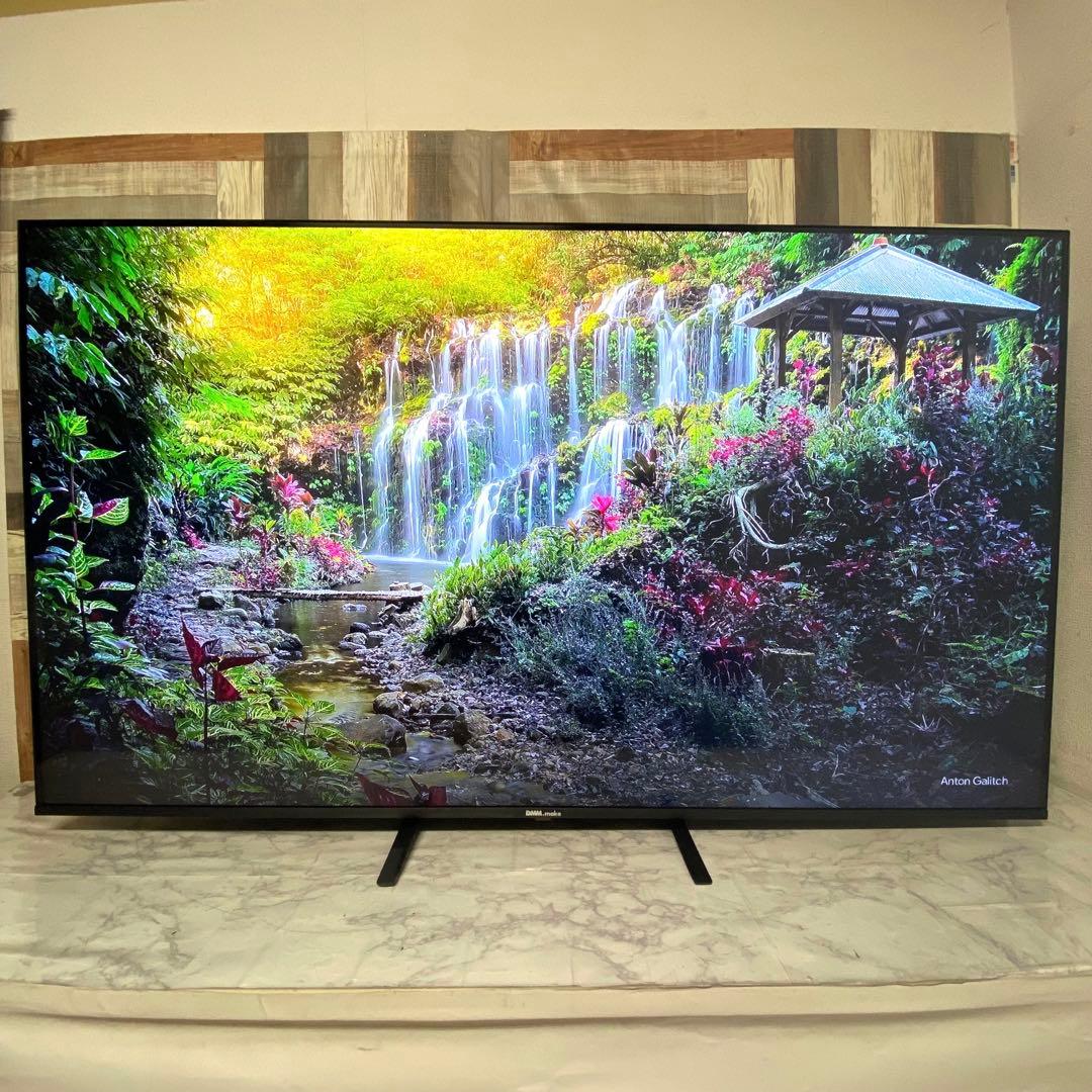 即日受渡❣️全国送料込 DMM.com65インチDKS-4K65DG4スピーカー付