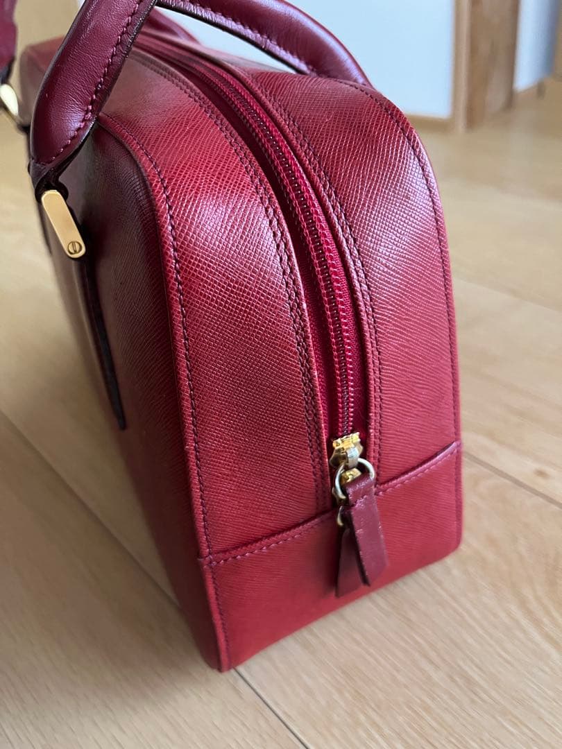 未使用品 BURBERRY サフィアーノ ハンドバッグ