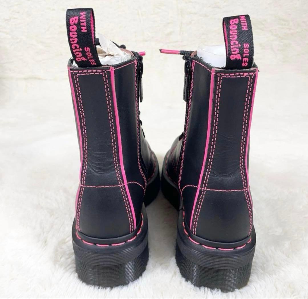 極美品 Dr.Martens JADON II STAR 厚底 8ホールブーツ