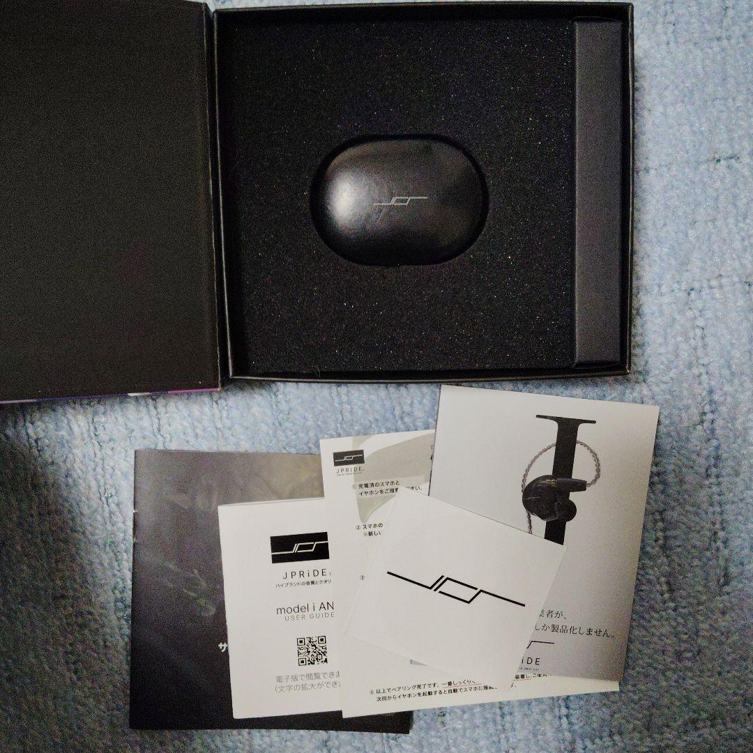 JPRIDE model i ANC ワイヤレスイヤホン ブラック