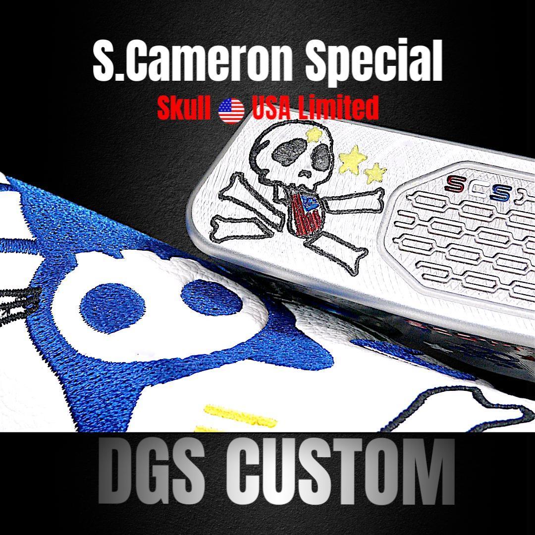 限定1★Newport2 スカルUSAスペシャル★DGSカスタムパター 34