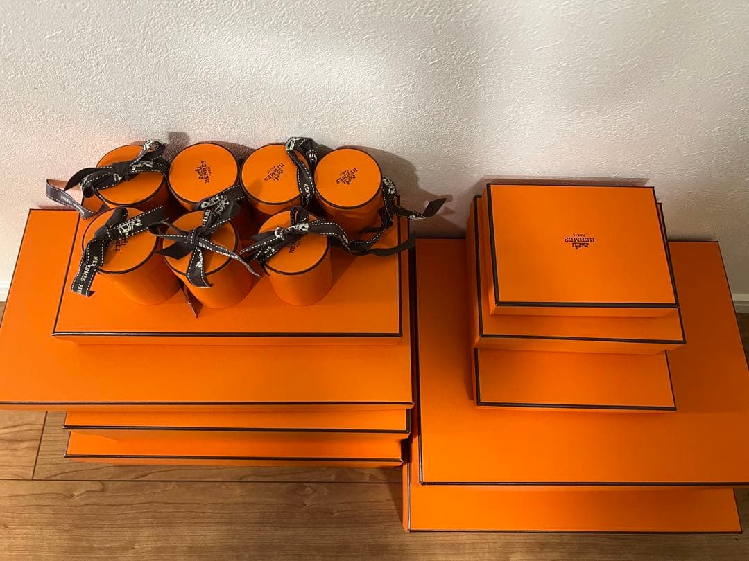 エルメス空箱　16個セット　布袋付き