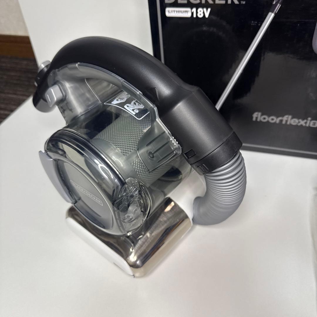 BLACK+DECKER コードレス掃除機 18V