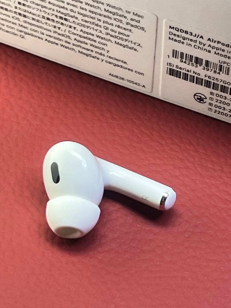 AirPods pro第2世代イヤホン右耳のみ A2698正規品動作品音質正常