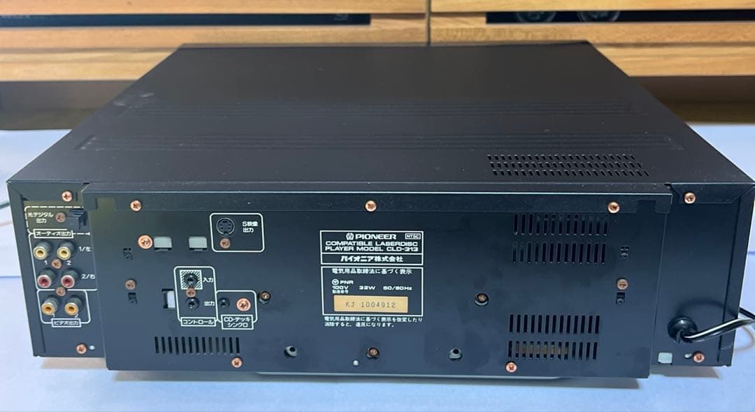 【動作確認済】Pioneer CLD-313LDプレーヤー•LDソフト2本セット