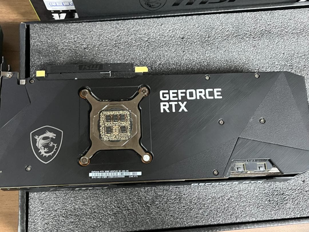 グラフィックボード・グラボ・ビデオカード MSI GeForce RTX 3080 VENTUS 3X 10G OC