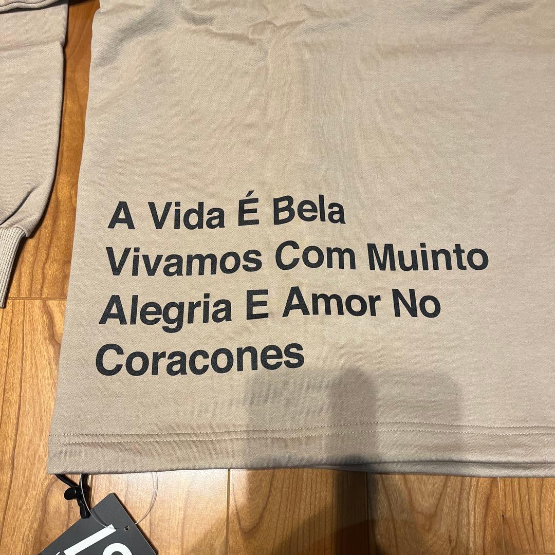 ルースイソンブラ　GIONO ONE スウェット　L ベージュ　廃番　新品