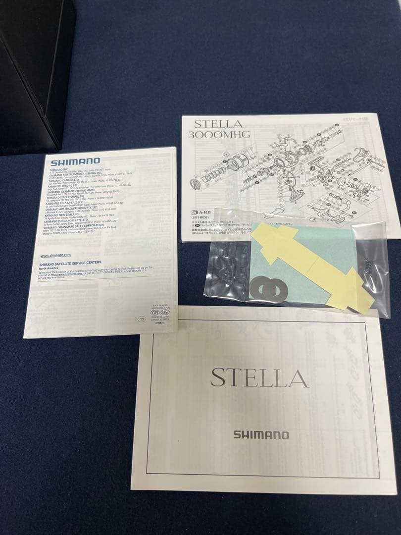 SHIMANO 18STELLA 4000XG LIVREカスタムノブ