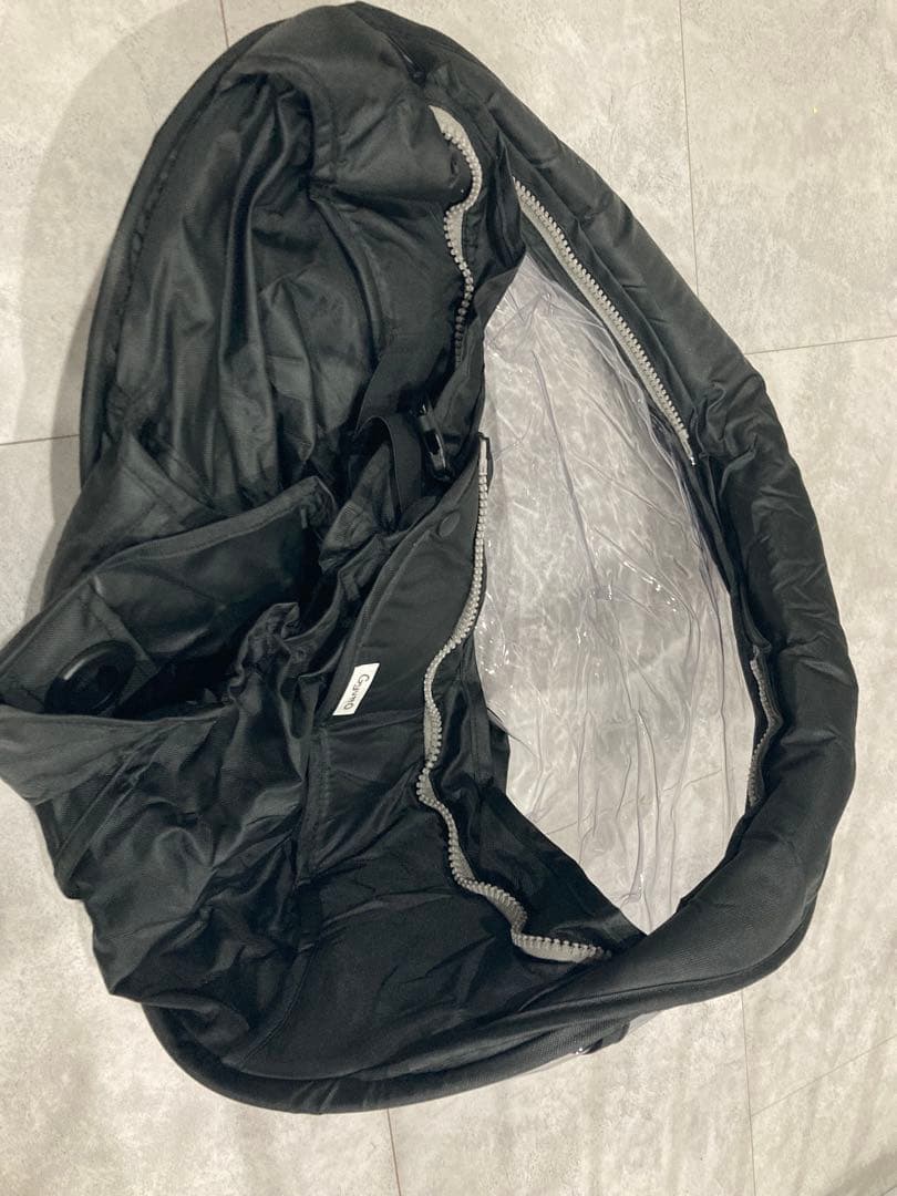 Panasonic 2WAYチャイルドシートカバー ブラック　説明書付