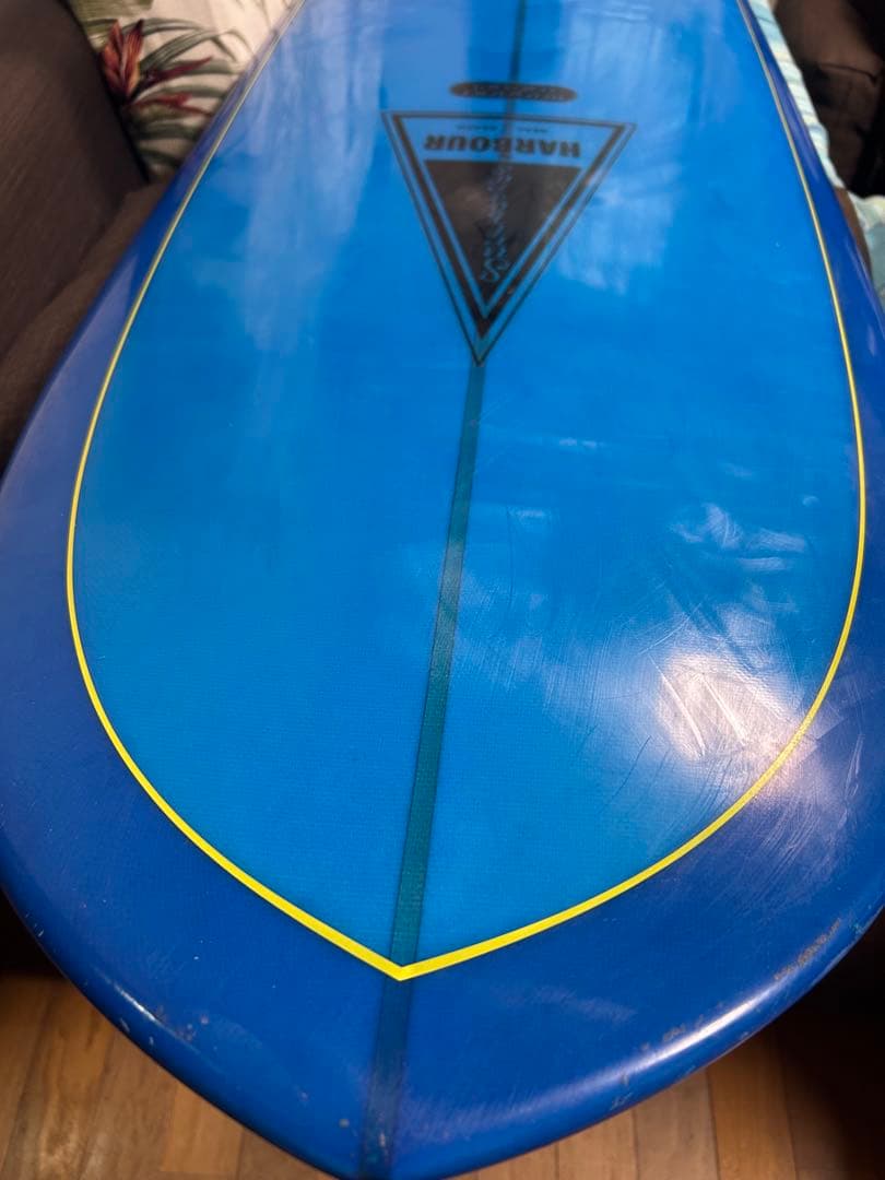 マ*ン様 【美品】HARBOUR BANANA 9'2ft シングルフィン ロン