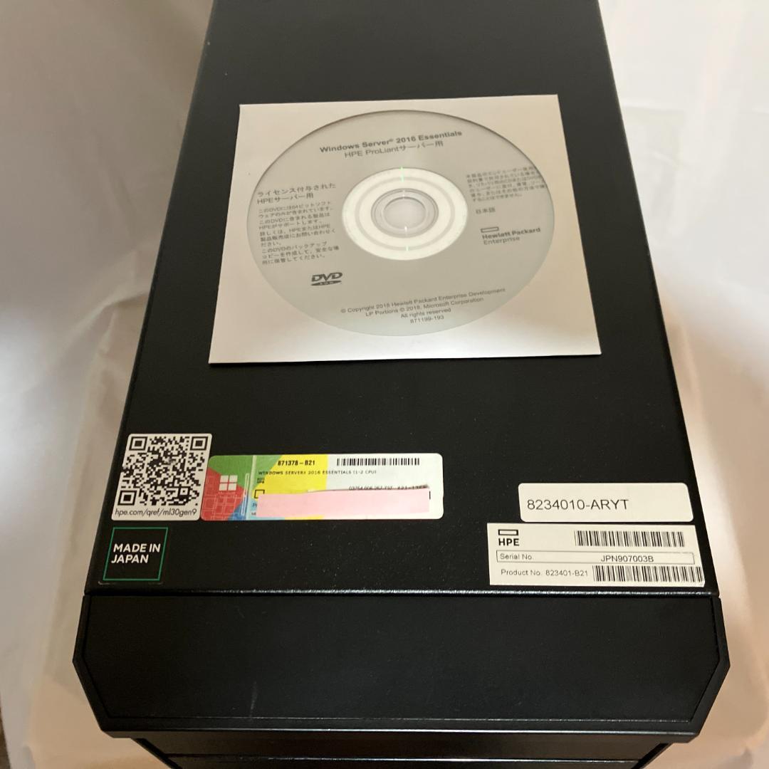 HP Proliant ML30 Gen9 Windowsサーバ