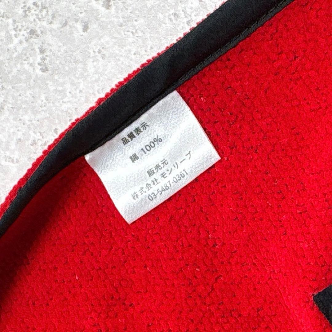 フェイラー　エプロン　赤　花柄　ポピーズ柄　シェニール織