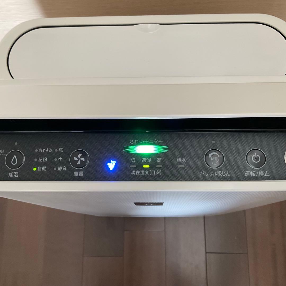 SHARP 2021年製 加湿空気清浄機 KC-L50-W
