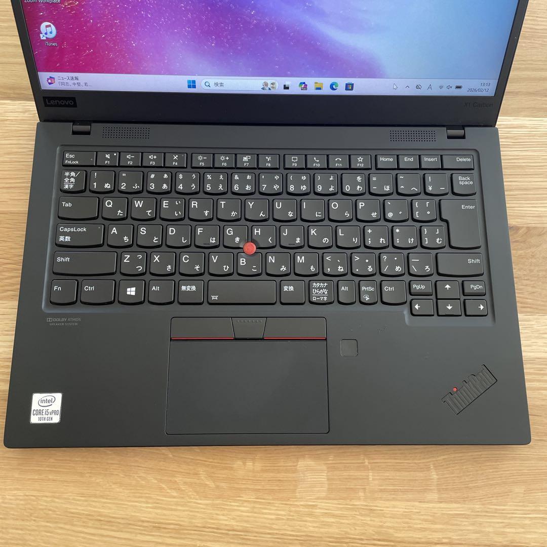 【最高峰】Lenovo X1 carbon gen8 第10世代i5SSD256