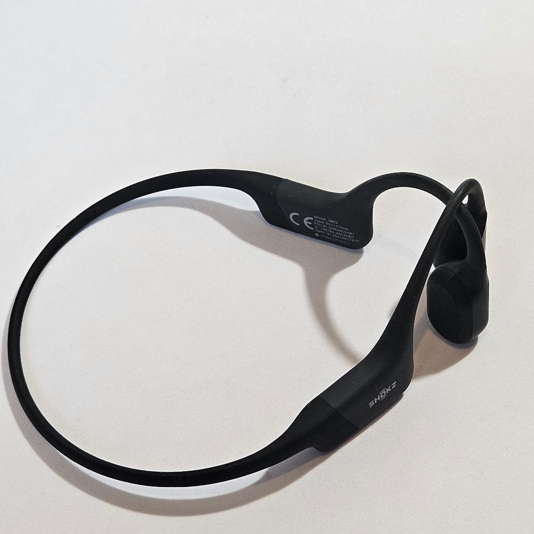 Shokz OpenRun S803 ブラック 骨伝導イヤホン 音出し確認済