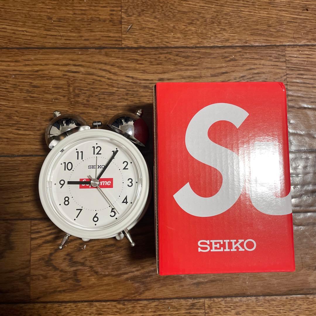 Supreme SEIKO Alarm Clock 時計 ミニトランプ付き