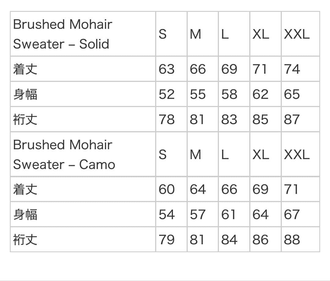 supreme Brushed Mohair Sweater ライトブルーL