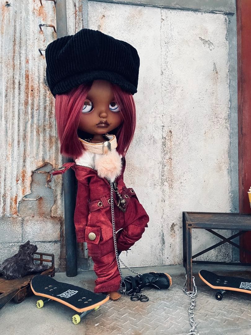 カスタム アイシードール スーパーブラック アウトフィット付属 フルセット