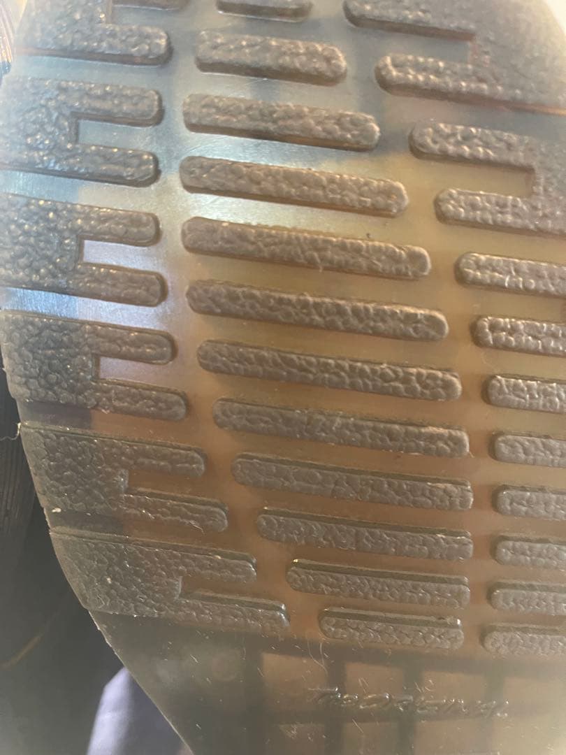 Dr.Martensブラックレザー厚底ブーツ