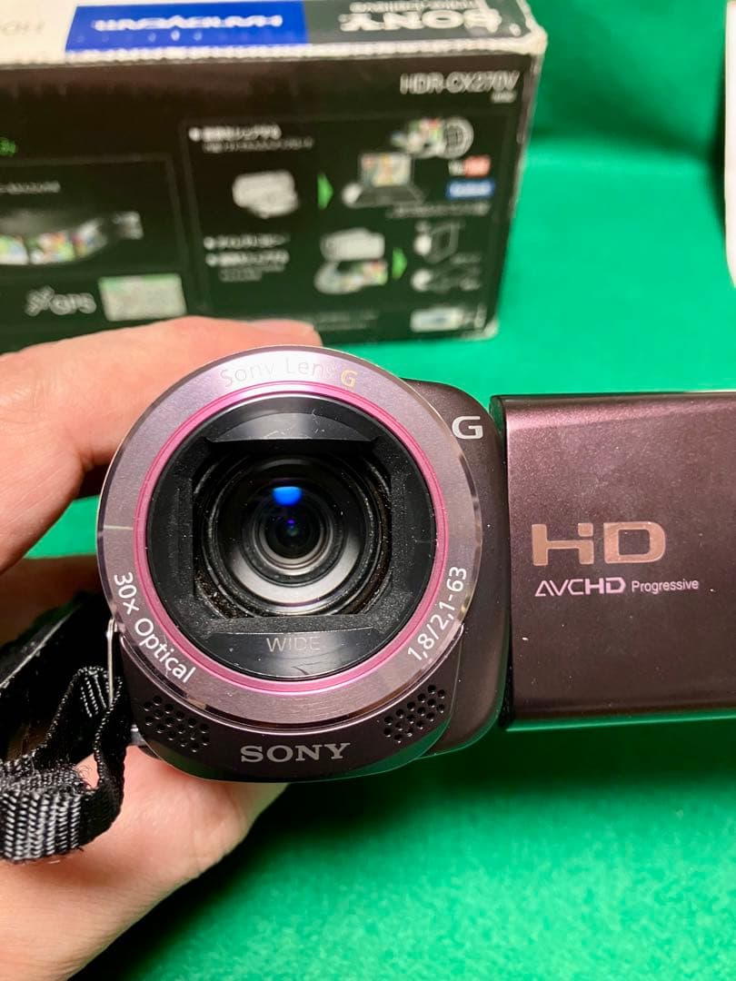 SONY ビデオカメラ HDR-CX270V (手ぶれ補正機構付き)