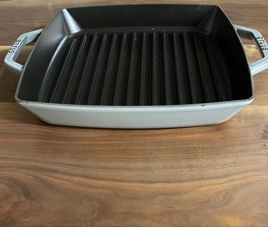 【1/7まで価格】美品)(未使用)stub スクエア グリル グレー