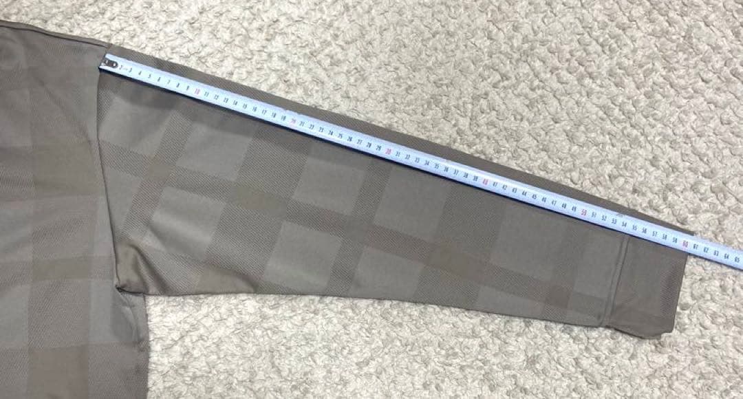 ブラックレーベルフード付きベージュスウェット上下セットアップ上LL下L