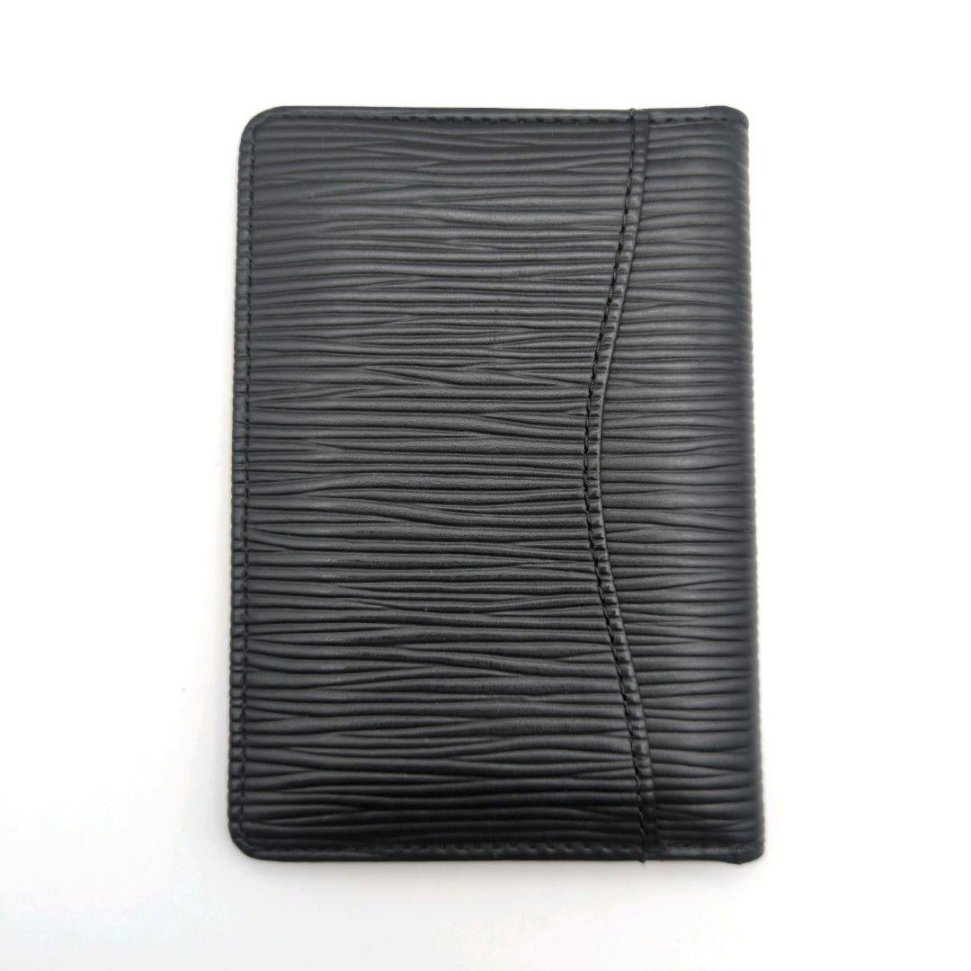 美品✨ルイヴィトン 名刺入れ エピ オーガナイザー ドゥ ポッシュ 黒