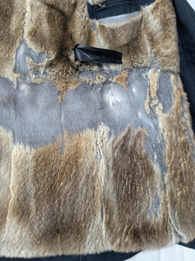 イヴ　サロモン　毛皮インナー付コート