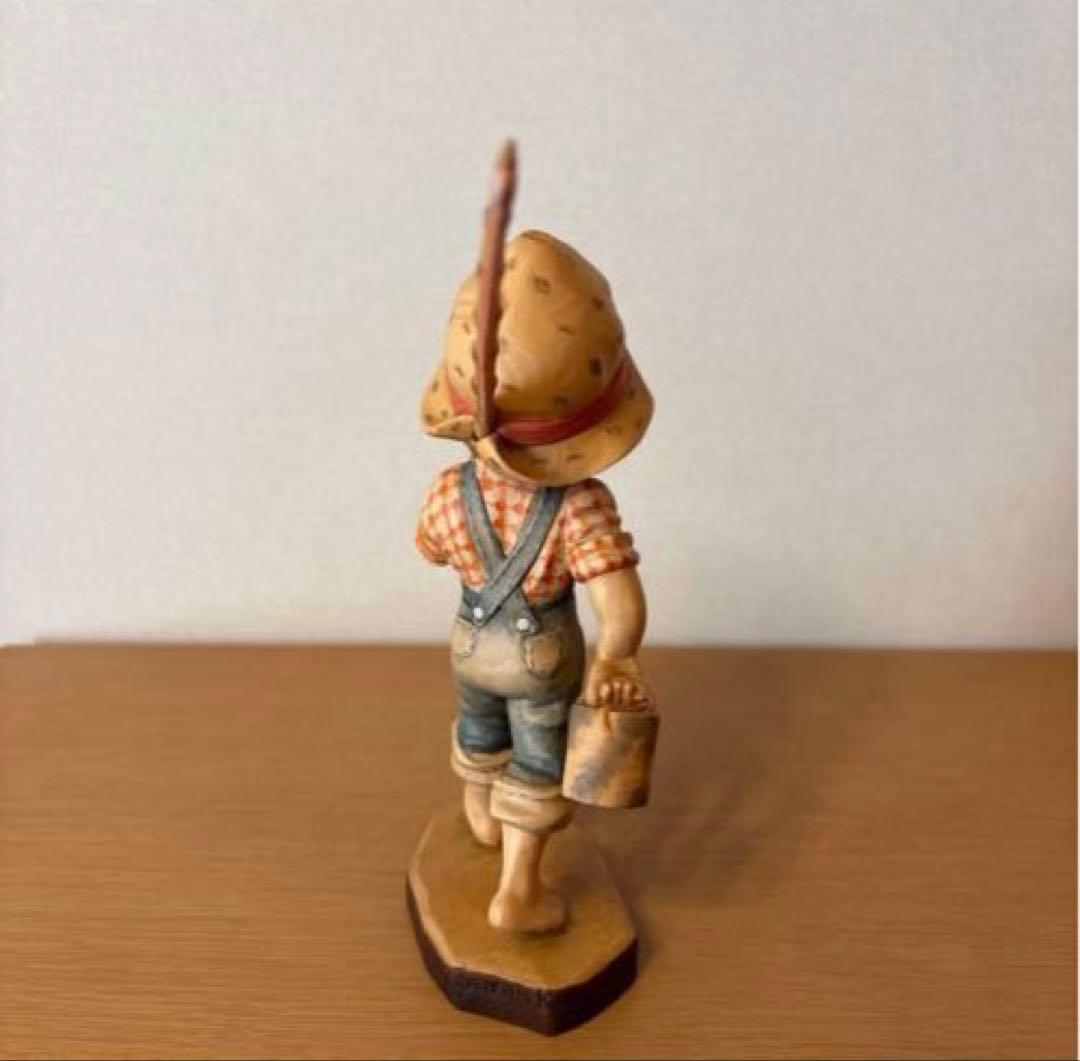 【希少品・美品】アンリ人形（大）「Fisher Boy」18センチ