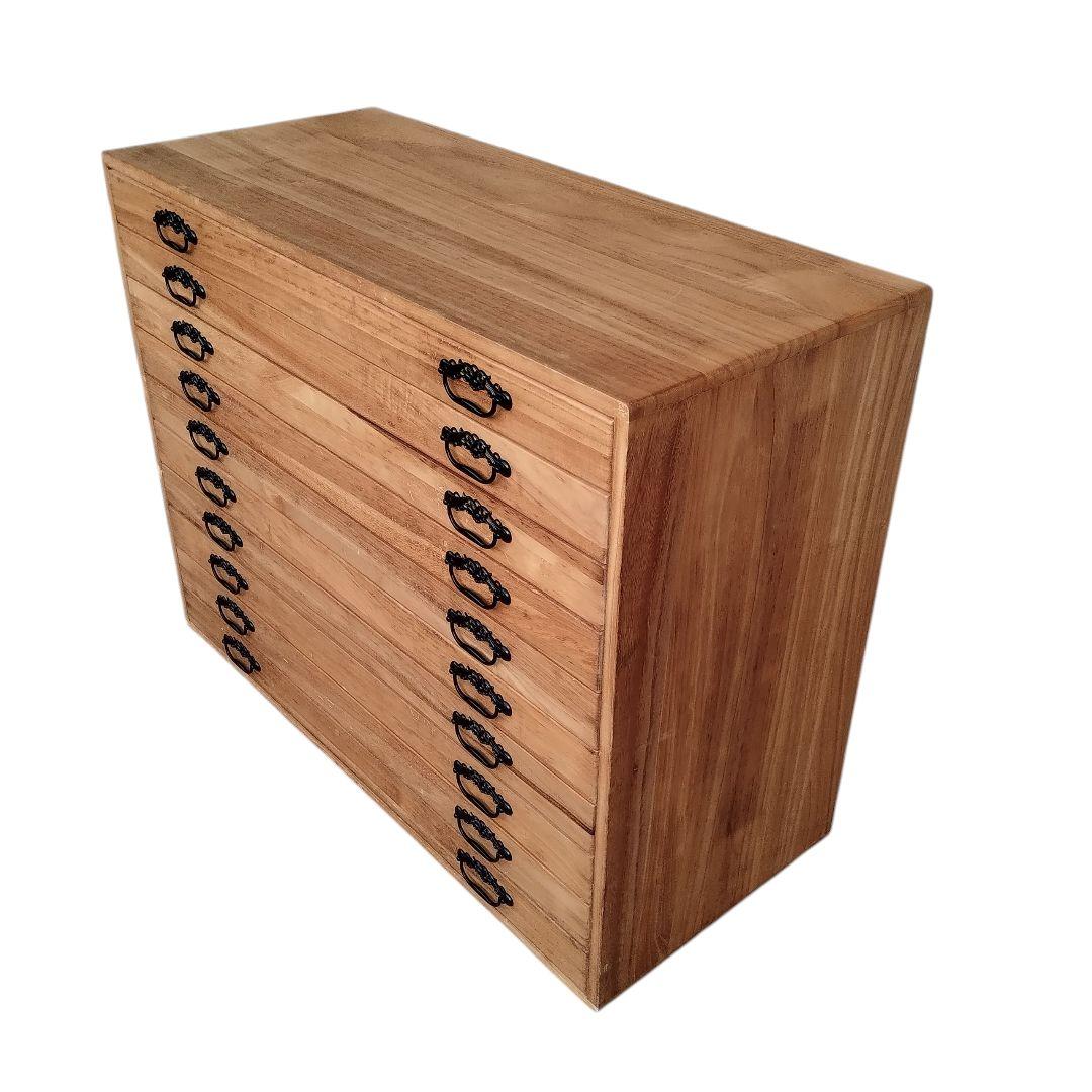 桐箪笥 桐たんす 10段 和服 着物 衣裳箱 アンティーク