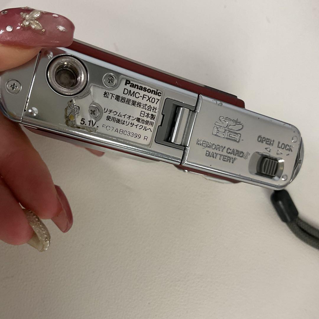 S532 Panasonic LUMIX DMC–FX07 デジタルカメラ