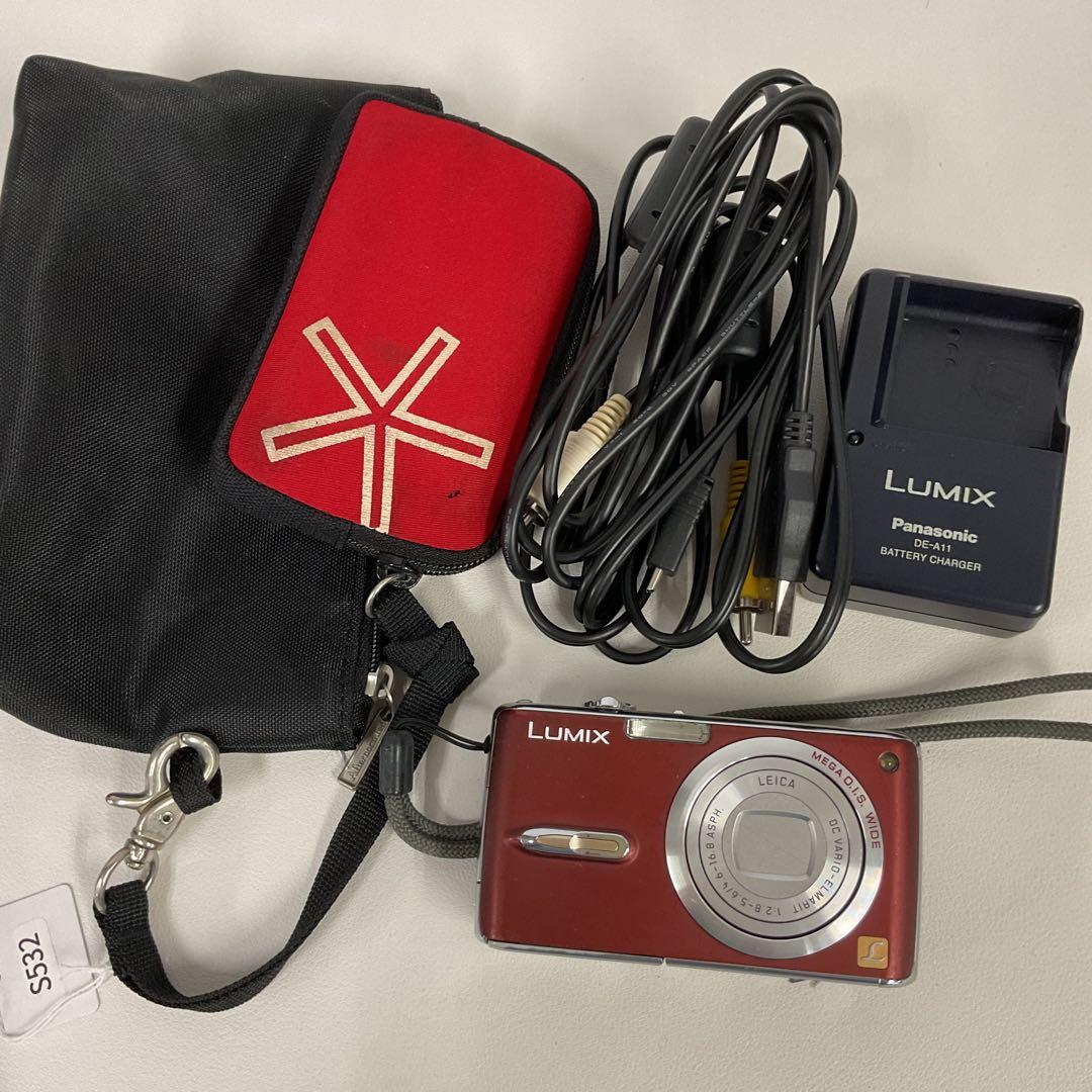 S532 Panasonic LUMIX DMC–FX07 デジタルカメラ